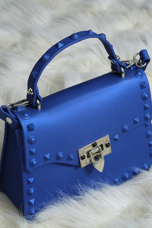 Studded Bag (Royal Blue)