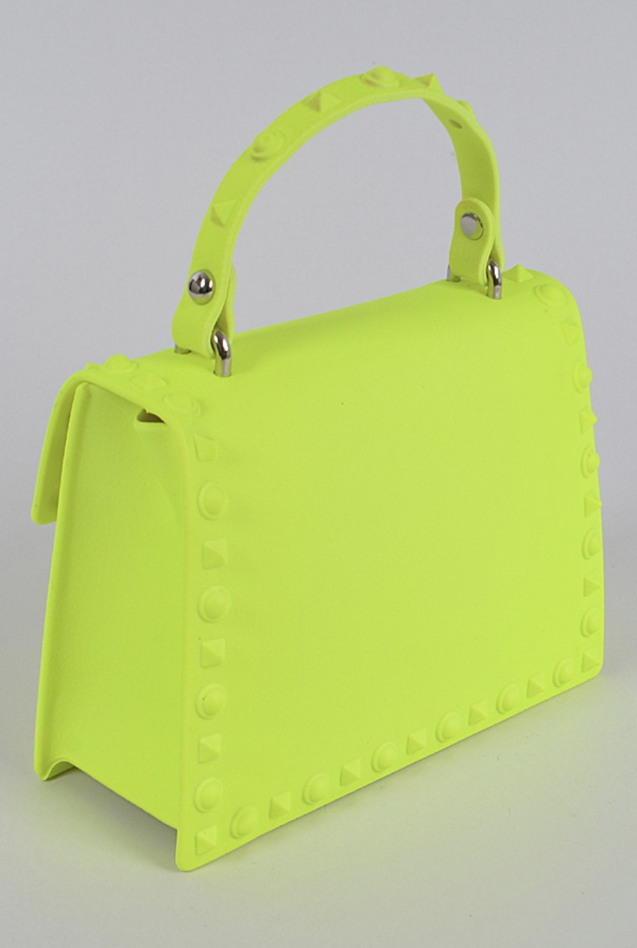 Studded Neon Bag (Green)