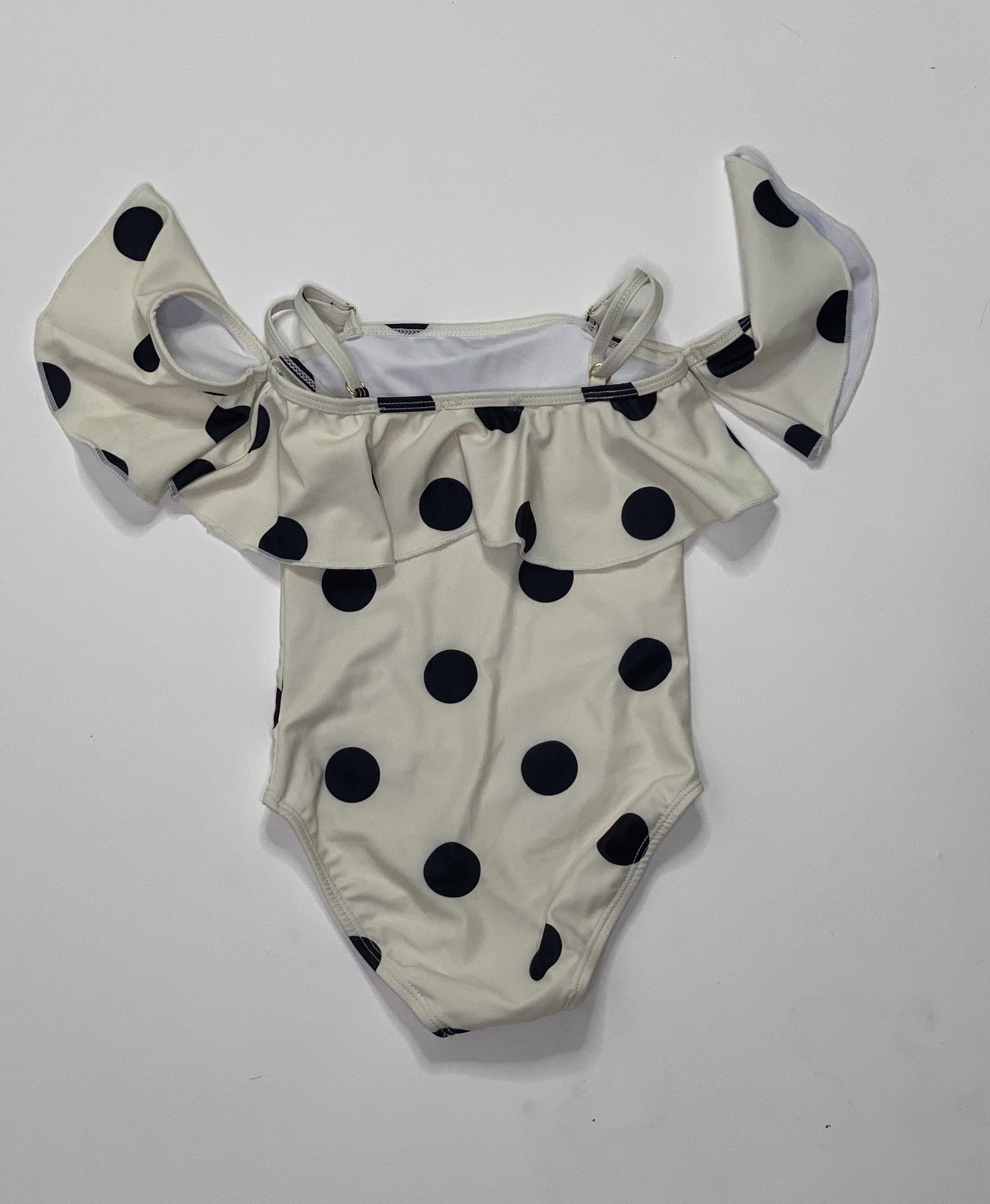 Skai Marie Polka Dot One Piece (Girls)