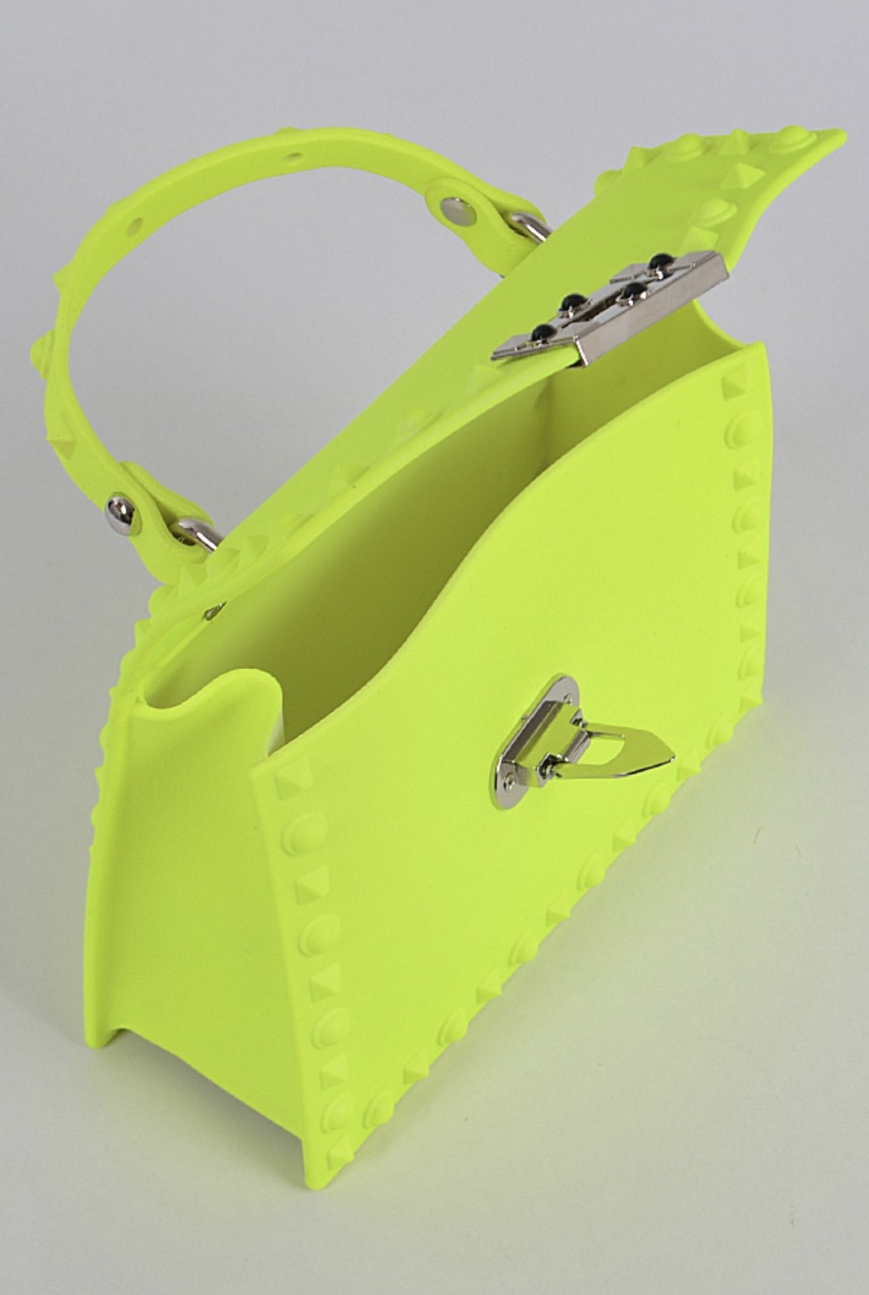 Studded Neon Bag (Green)